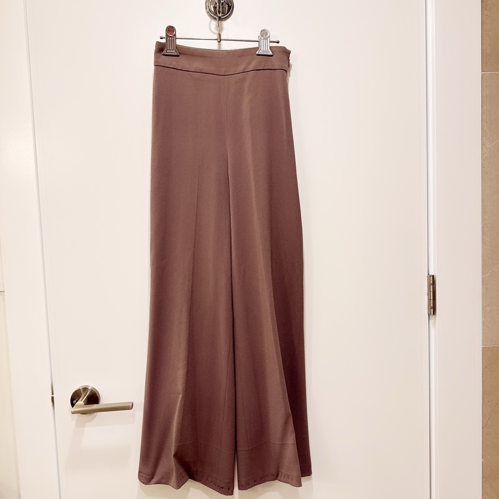 🐻Aritzia Babaton Trouser Pant Taupe Brown Size 00